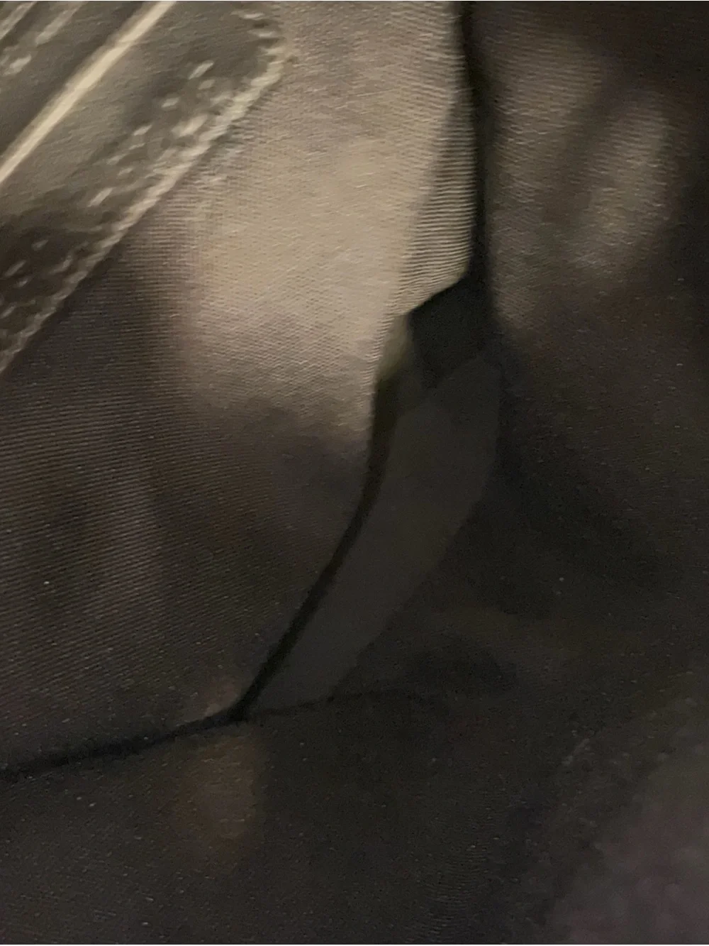 Coach Black Leather Drawstring Flap Backpack